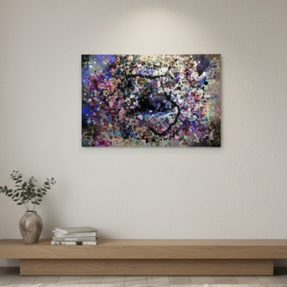 HANDCRAFTED Abstract Artwork HANDPAINTED Wall Art Decor 20"x30" Unique Painting